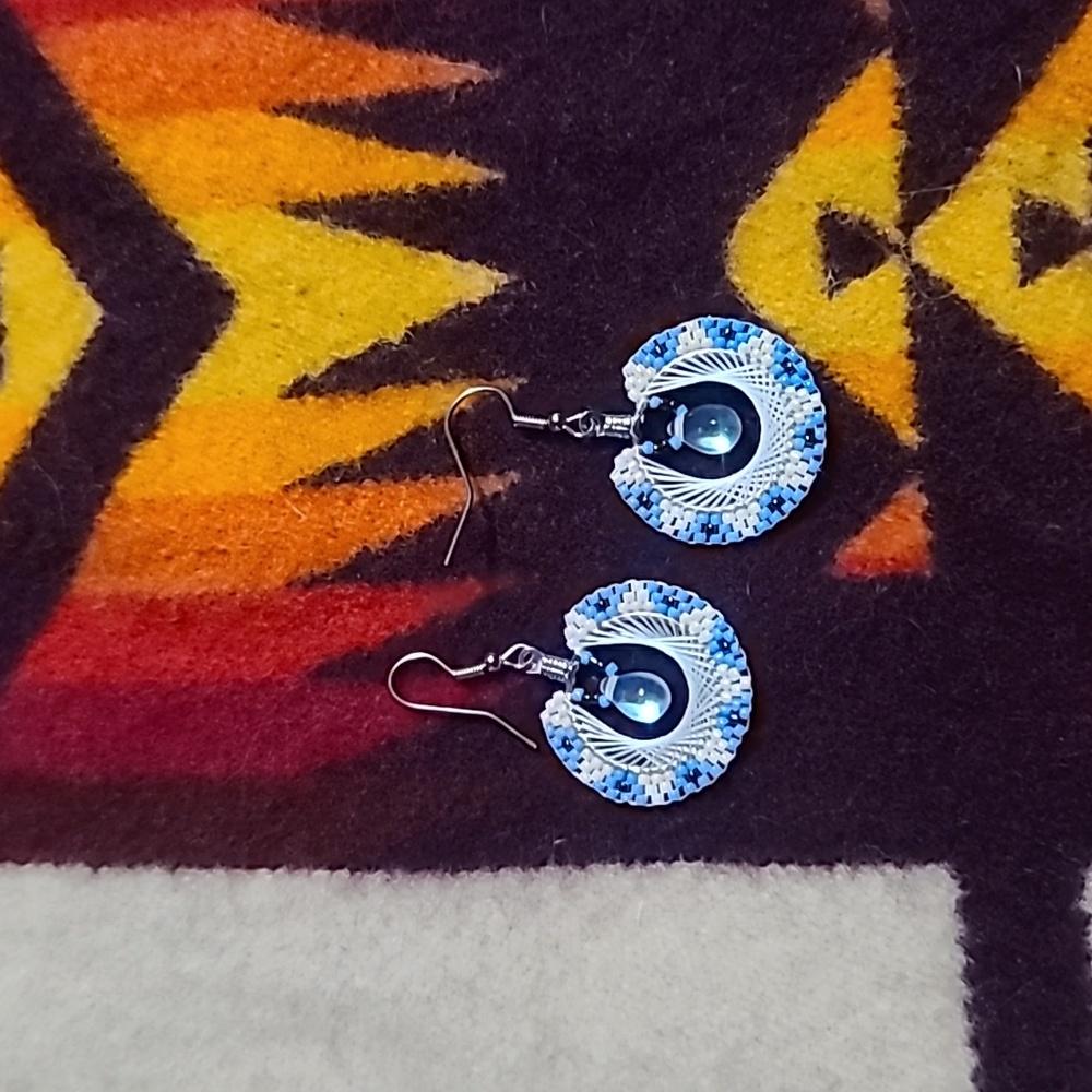 Beautiful beaded earrings!